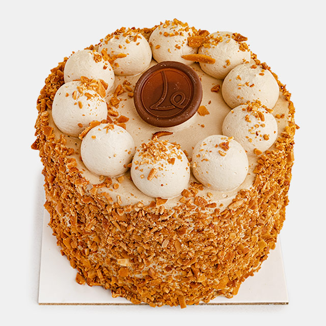 کیک قهوه بادام کوچک